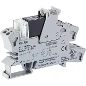 Wago Solid-State-Relaismodul;Eingangsnennspannung DC 24 V;Ausgangsspannungsbereich AC 24 … 240 V;grau 788-720