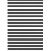 vidaXL Doppelrollo Schwarz 155x200 cm Stoffbreite 150,9 cm Polyester 4014272