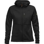 Fjällräven Fleecejacke Abisko Trail Fleece Schwarz Damen-XL