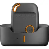 NikuTRAX Alleinarbeiterschutzgerät worktrax I GPS Falldetektor SOS-Taste 2-Wege-Sprache 4G LTE IPX7 wasserdicht 30 Tage Standby 61x44x16mm
