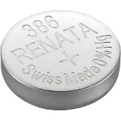 Renata Knopfzelle 386, 130mAh, Silberoxid