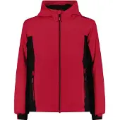 CMP KID G JACKET FIX HOOD CARMINIO