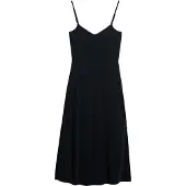 Superdry für Damen. W8011419A Schwarzes Strickkleid mit offenem Rücken (L), Lässig, Viskose, Modal, Ärmellos / Hosenträger