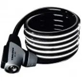 Trelock Sk 350 Curly Cable 175 Cm Black One Size