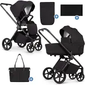 VENICCI 2in1 Kombi-Kinderwagen Claro bis 22 kg mit