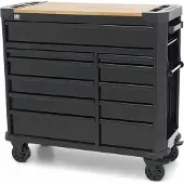 HBM Werkzeugwagen mit 11 Schubladen, 109 cm, schwarz