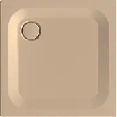 Bette BetteUltra Rechteck-Duschwanne mit Minimum-Wannenträger und BetteAntirutsch Pro, 800x800x25mm, 5830-424AE,T1