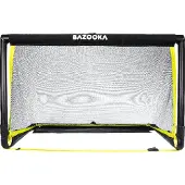Bazooka Fußballtor Falttor, 120 x 75 cm, mit patentiertem Federsystem und Tragetasche