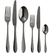 Sambonet Besteck Set Velvet Schwarz 36-teilig