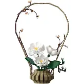 Cada Blumen Bauset - Florale Art Hiver - 990 Teile - Dekoration