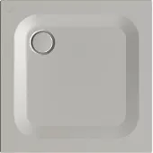 Bette BetteUltra Rechteck-Duschwanne mit Minimum-Wannenträger und BetteAntirutsch Pro, 850x850x25mm, 1589-410AE,T1
