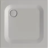 Bette BetteUltra Rechteck-Duschwanne mit Minimum-Wannenträger und BetteAntirutsch Pro, 850x850x25mm, 1589-413AE,T1
