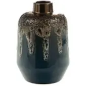 Amadeus Vase Kampagne Nachtblau 28 cm - Rund Keramik 20x20 cm