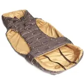 Fashion Dog Wasserfester Hunde-Steppmantel Speziell für Dackel 33 cm