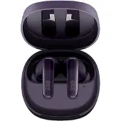 QCY Kabellose Kopfhörer mit Powerbank T13x, Bluetooth 5.3, IPX5-Schutz, HD-Stereo, Akku 350 mAh, Lila