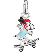 Thomas Sabo CC1346-664-7 Connect Charm Snoopy auf Skateboard 925 Silber