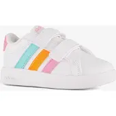 Adidas GRAND COURT 3.0 CF J Kleinkinderschuh Weiß Mehrfarbig Gr. 25