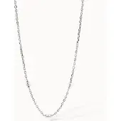 Purelei Linen Blossom Kette Silver Größe: OS | Halsketten Outlet | Damen | Grau