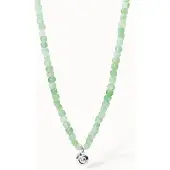 Purelei Sundial Shell Jade Kette Silver Größe: OS | Halsketten Outlet | Damen | Grau