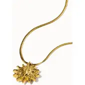 Purelei Iconic Sun Kette Gold Größe: OS | Halsketten Outlet | Damen | Gelb