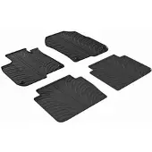 VAICO Fußmatten Set Gummi für HONDA CR-V V (RW, RT) Vorne+Hinten