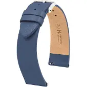 Hirsch 03902180-2-20 Armband für Uhren Cashmere M 20 mm Leder Blau