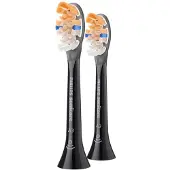 Philips Sonicare Premium All-in-One HX9092/88 Doppelpack Bürstenköpfe, 2 Stück(e), Schwarz, 3 Monat( e), Weich, 62000 Bewegungen pro Minute,