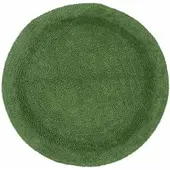 Homescapes BADEMATTE 80 cm rund, 100% Baumwolle, wendbar