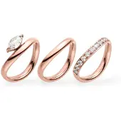 Purelei Lumi Trio Ring Set