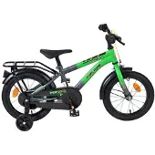 Volare Thombike Kinderfahrrad - Jungen - 14 Zoll - Grün/Grau