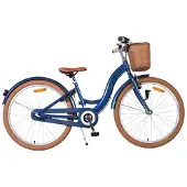 Volare Ashley Kinderfahrrad - Mädchen - 24 Zoll - Blau