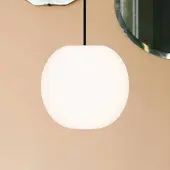Casablanca Hängelampe Acai, dimmbar, weiß / opal, für Wohn- / Esszimmer, Glas, Pendelleuchte