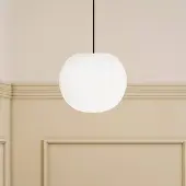 Casablanca Hängelampe Acai, dimmbar, weiß / opal, für Wohn- / Esszimmer, Glas, Pendelleuchte