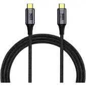 PremiumCord Kabel GEN 3x2 USB4 40Gbps 8K@60Hz Thunderbolt 3 0.8m