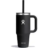 Hydroflask - All Around Travel Tumbler 24oz - Isolierbecher Gr 710 ml schwarz