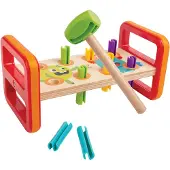 Hape Monster Match 'n' Smash Hammer Bench
