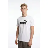 Puma Essentials No 1 Logo Tee white (02) L