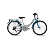 Dacapo Kinderfahrrad 24'' Balloon Blau 6 Gänge RH 36 cm