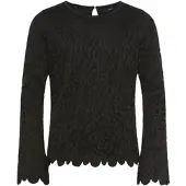 Kidsworld Langarmshirt "Spizten-Shirt" Für jeden Anlass, Shirt mit Spitze