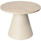 Broste Copenhagen Miro Tisch Ø49cm beige