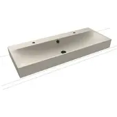 Kaldewei 906407283668 Aufs.-WT SILENIO Mod.3049-D, 1200 x