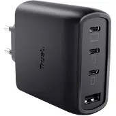Trust Maxo 65W, Drinnen, AC, 20 V, 2 m, Schwarz