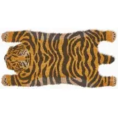 Homescapes FUSSMATTE Tiger, Kokos 37/74 cm