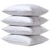 Homescapes KOPFKISSEN 60/70 cm, 4er-Set Federkissen mittelweich