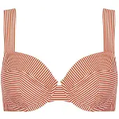 Lisca Unwattierter Bikini BH Lascari | Grösse: 44D | Farbe: Rust Red
