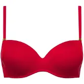 Lisca Gemoldefer Bikini BH Portofino | Grösse: 40D | Farbe: Rot