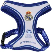 Real Madrid Hundegeschirr C.F. Blau M