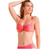 Lisca Unwattierter Bikini BH Nairobi | Grösse: 40B | Farbe: Koralle