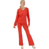Lisca Pyjama-Shirt Lucky | Grösse: XL | Farbe: Orange