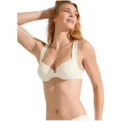 Lisca Unwattierter Bikini BH Malaga | Grösse: 46D | Farbe: Crème